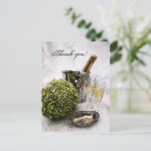 ワイきらめくンとクリスタルのゴブ感謝していレット！ ポストカード (スタンド正面)