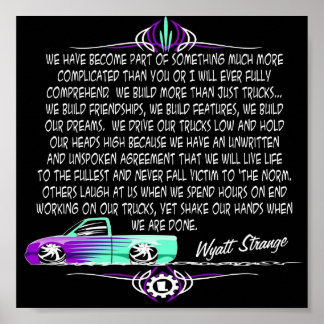 ワイアストラントミニトラック ポスター