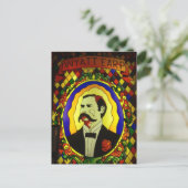 ワイアットアープステンドガラスはがき ポストカード (スタンド正面)