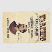 ワイアットアープマーシャル👮♂️ガンファイターローマン ゴルフタオル (横)