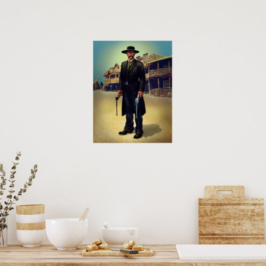 ワイアットアープ ポスター (キッチン)