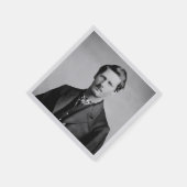 ワイアット・アープ:ローマン、ガンファイター、サロン・キーパー スタンダードカクテルナプキン (角)