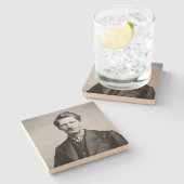 ワイアット・アープ:ローマン、ガンファイター、サロン・キーパー ストーンコースター (横)