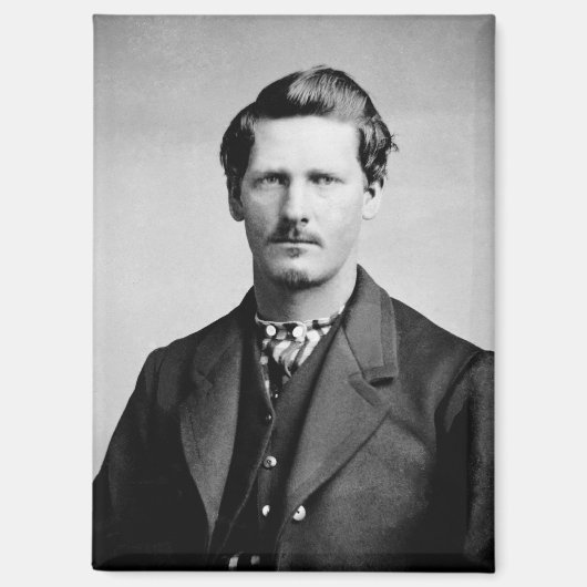 ワイアット・アープ：ローマン、ガンファイター、サロン・キーパー マグネット (正面)