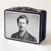 ワイアット・アープ：ローマン、ガンファイター、サロン・キーパー メタルランチボックス (正面)