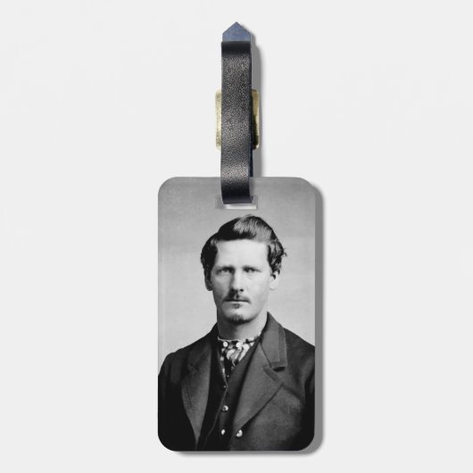 ワイアット・アープ:ローマン、ガンファイター、サロン・キーパー ラゲッジタグ (裏面縦)