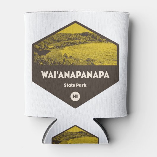 ワイアナパナパ州パークハワイ 缶クーラー (正面)