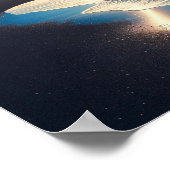 ワイアナパナパ州パークブラックサンドビーチマウイ ポスター (角)