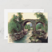 ワイアブリッジキラーニーストーンブリッジ ポストカード (正面/裏面)