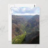 ワイアメアキャニオンカウアイ ポストカード (正面/裏面)