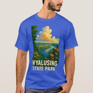 ワイアラシング州立公園の景観の断崖 ドリフトレス地域 Tシャツ