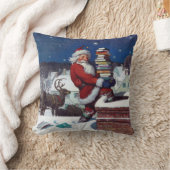 ワイエスによる書籍のアームロードを提供するサンタ クッション (ブランケット)
