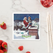 ワイエスによる書籍のアームロードを提供するサンタ スタンダードカクテルナプキン (インサイチュ)