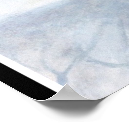 ワイエスによる書籍のアームロードを提供するサンタ ポスター (角)