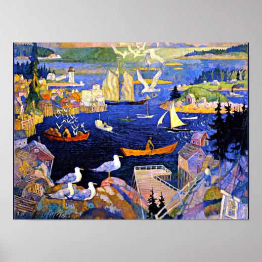 ワイエス – ニリングカットの港 ポスター (正面)