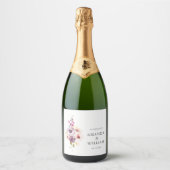 ワイエレガントンきらめくボトルラベル スパークリングワインラベル (正面)