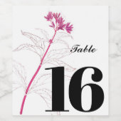 ワイエレガントンカスタムラベルパーティーテーブルラベル ワインラベル (シングルラベル)