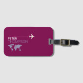 ワイエレガントンカラー ラゲッジタグ (正面横)