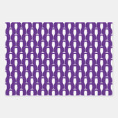 ワイエレガントングラスカスタムシルエット色 ラッピングペーパーシート (正面3)