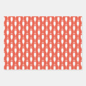 ワイエレガントングラスカスタムシルエット色 ラッピングペーパーシート (正面2)