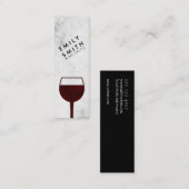 ワイエレガントングラス素朴背景 スキニー名刺 (正面/裏面)