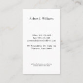 ワイエレガントングラス葡萄ソムリエールプロフェッショナル 名刺 (裏面)