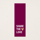 ワイエレガントンレッド白金ゴールドハート紹介カード (正面)