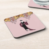 ワイエレガントンヴィンテージデザイン コースター (左側)