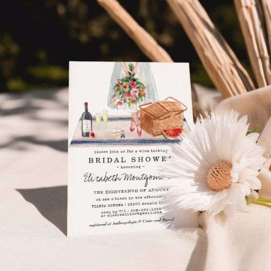 ワイエレガントン試飲 |ピクニックブライダルシャワー