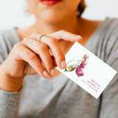 ワイエレガントン赤と白ダンスイベントコーディネーター 名刺