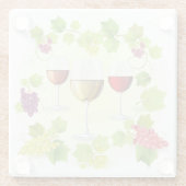 ワイエレガントン ガラスコースター (裏面)