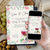 ワイエレガントン&チーズフローラ婚約パーティ 招待状