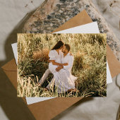 ワイエレガントン・ヴィンヤード屋外結婚写真 セーブザデート