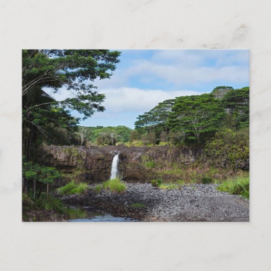 ワイエール滝インワイルクリバー州パーク ポストカード (正面)