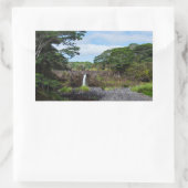 ワイエール滝インワイルクリバー州パーク 長方形シール (バッグ)