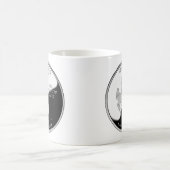 ワイオミフェイクング州クォーター コーヒーマグカップ (中央)