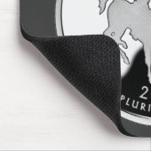 ワイオミフェイクング州クォーター マウスパッド (コーナー)