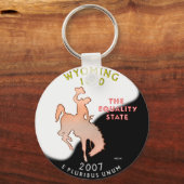 ワイオミンキーチェーン キーホルダー (正面)