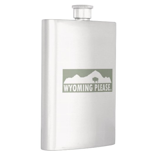 ワイオミングお願い フラスク (右)
