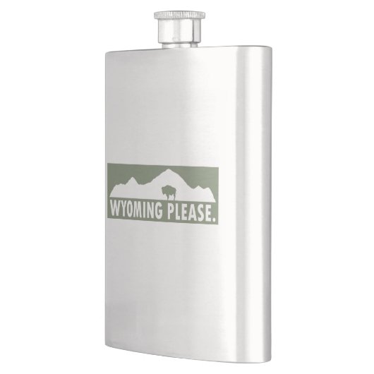 ワイオミングお願い フラスク (左)