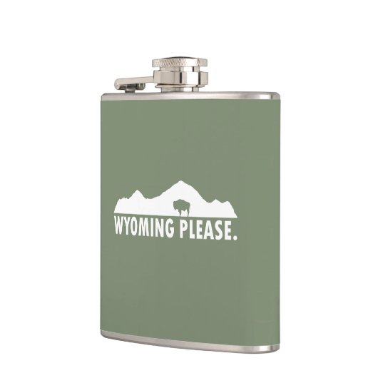 ワイオミングお願い フラスク (左)