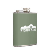 ワイオミングお願い フラスク (右)