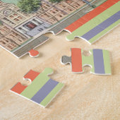 ワイオミングからの挨拶 ジグソーパズル (側面)