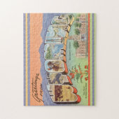 ワイオミングからの挨拶 ジグソーパズル (縦)