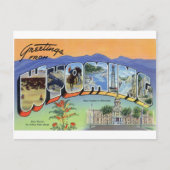 ワイオミングからの挨拶 ポストカード (正面)