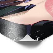 ワイオミングに行け!ジャクソンホールへスキー旅行ポスター フォトプリント (角)