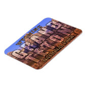 ワイオミングのグランドテトン国立公園マグネット マグネット (左側)