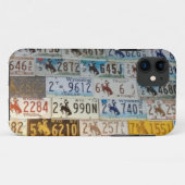 ワイオミングのナンバープレート Case-Mate iPhoneケース (裏面(横))