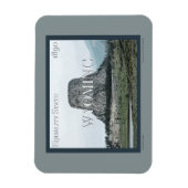 ワイオミングのポスター マグネット (縦)