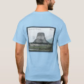 ワイオミングのポスター Tシャツ (裏面)